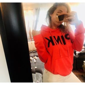 Hot PINK VS hoodie